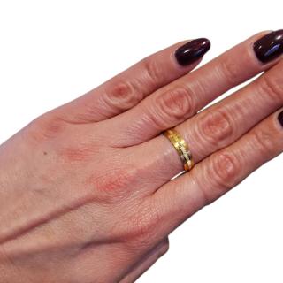 Bague Or Jaune 22 Ct