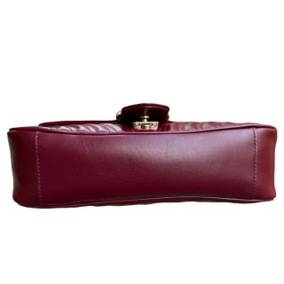 Sac Gucci GG Marmont Moyen Format Rosso Ancora