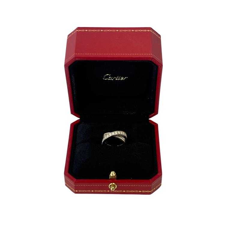Bague Cartier Etincelle Or Blanc