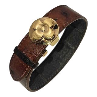Louis Vuitton Bracelet Good Luck Vintage Cuir d'Autruche