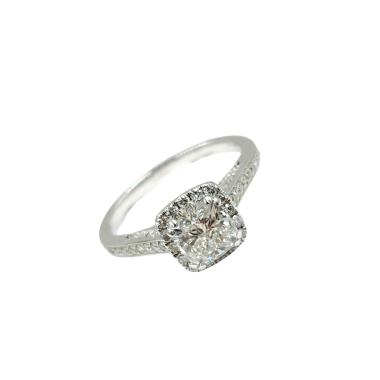 Bague Or Blanc 18 Ct