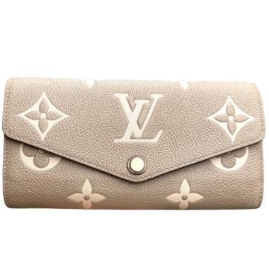 Portefeuille Louis Vuitton Sarah Monogram Empreinte Bicolore