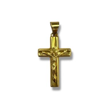 Pendentif Croix Or Jaune 19ct