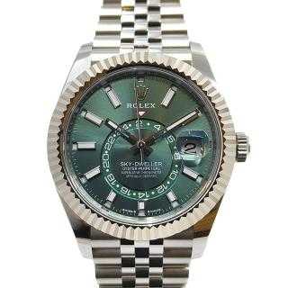 Rolex Sky-Dweller 42 Jubile Green Mint Dial