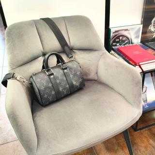 Sac Louis Vuitton Keepall 25 Éclipse Reverse