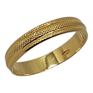 Bague Or Jaune 18 Ct