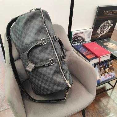 Sac de voyage Louis Vuitton Keepall 45 Damier Graphite