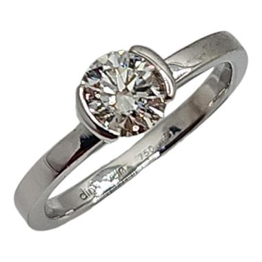 Dinh Van Solitaire Flore Petit Modèle