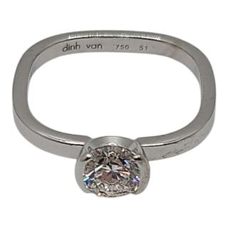 Dinh Van Solitaire Flore Petit Modèle