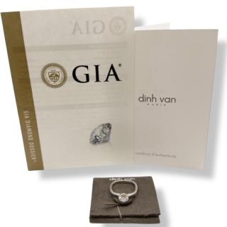 Dinh Van Solitaire Flore Petit Modèle