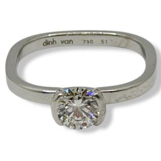 Dinh Van Solitaire Flore Petit Modèle