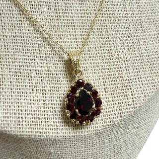 Collier et pendentif Or jaune 14 ct