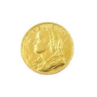 Pièce Or 21 Ct de Suisse
