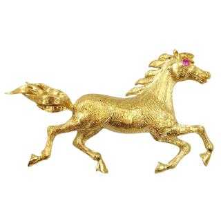 Broche Or Jaune 18 Ct