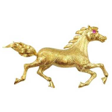 Broche Or Jaune 18 Ct