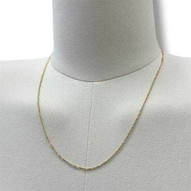 Collier or jaune 18ct