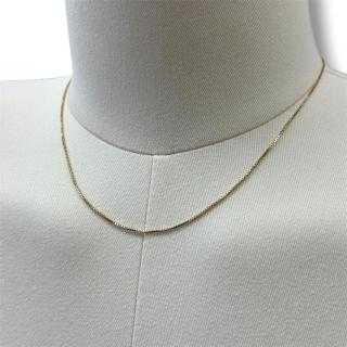 Collier or jaune 18ct