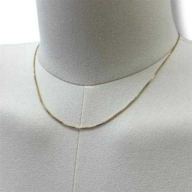 Collier or jaune 18ct