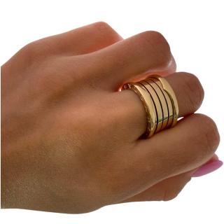 Bague Bvlgari B.Zero1 Quatre Rangs Or Jaune 18ct