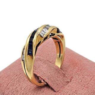 Bague Or 18Ct & Diamants