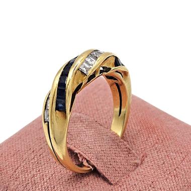 Bague Or 18Ct & Diamants