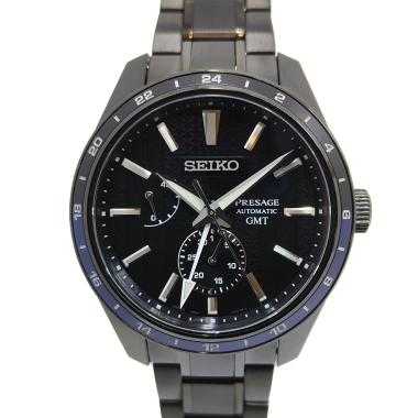 Seiko Presage Sharp Edged GMT x Zero Halliburton