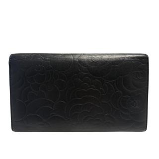 Chanel Portefeuille à rabat Camélia