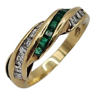 Bague Or 18Ct et Diamants