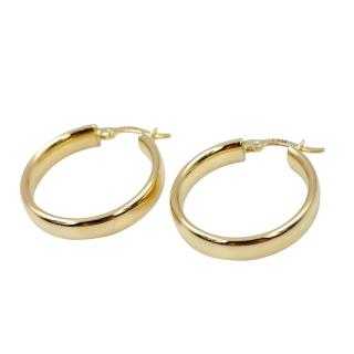 Boucles d'Oreilles Or Jaune 18 Ct