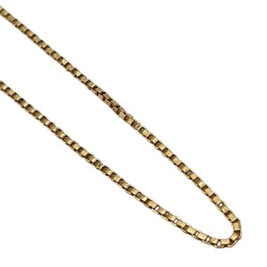 CHAINE OR 18 CT PETITE MAILLE VÉNITIENNE