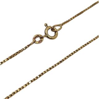 CHAINE OR 18 CT PETITE MAILLE VÉNITIENNE
