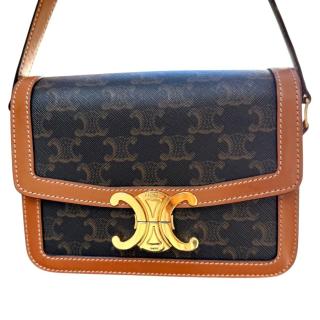 Sac Celine Triomphe Classique Toile & Veau