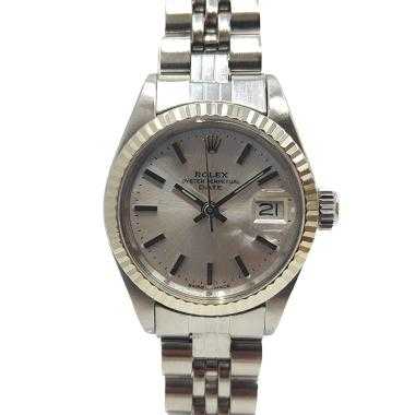 Rolex Lady DateJust 26 Silver Dial