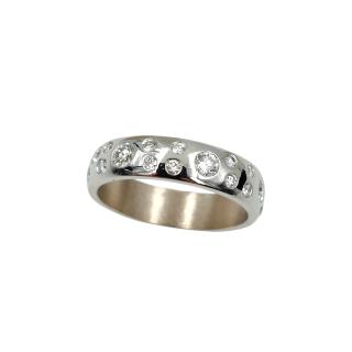 Bague Or Blanc 18 Ct