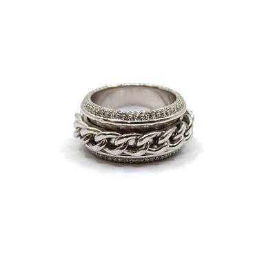 Bague Piaget Possession Chaîne Or Gris 18k & Diamants
