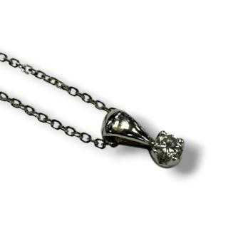 Collier / Pendentif Or Blanc 18ct
