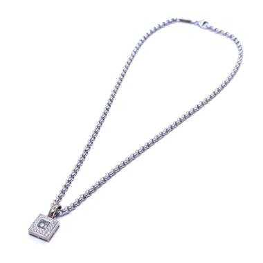 Collier Chopard Carrée Happy Diamond