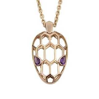Collier Bulgari Or Rose 18 Ct