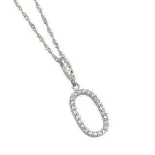Collier Or Blanc 18 Ct