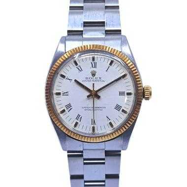 Rolex Oyster Perpetual 34 Two Tone