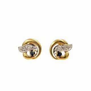 Boucles d'Oreilles Or Jaune 18 Ct