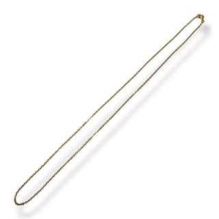 Chaine or jaune 18ct