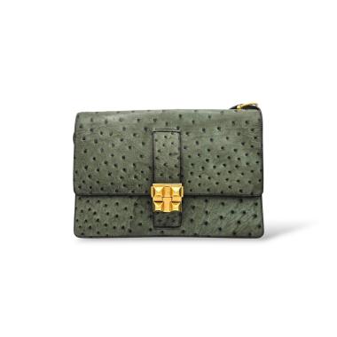 Hermes Bandoulière Vintage Autruche