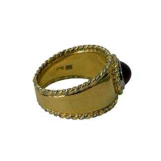 Bague Rubis Cabochon