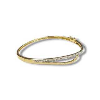 Bracelet Or Jaune 18ct & Brillants