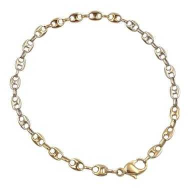 Bracelet Or Jaune&Blanc 18 Ct