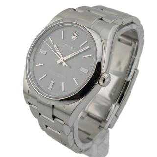 Rolex Oyster Perpetual 39 Rhodium Dial