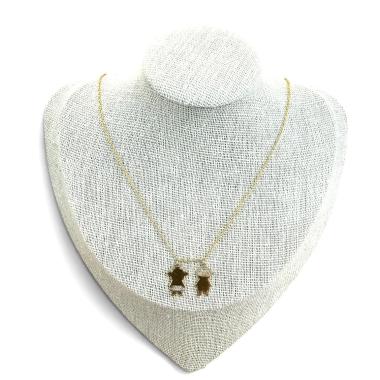 Collier et Pendentif Or 19 ct