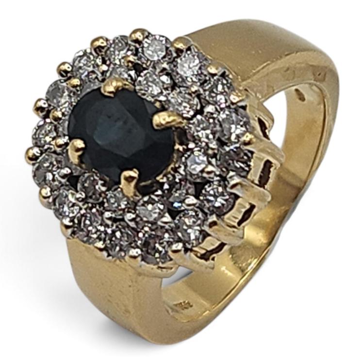 Bague Or 18Ct et Diamants