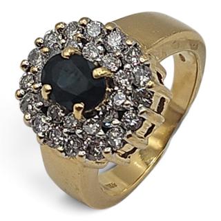 Bague Or 18Ct et Diamants